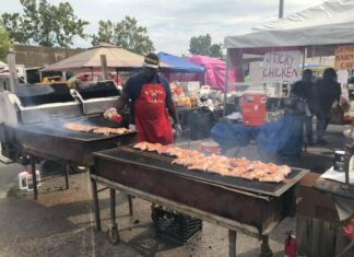 
			
				                                In this file photo of Pig Out from 2022, a cooker can be seen preparing food for the Pig Out festival. Pig Out is Sept. 22-23.
 
			
		