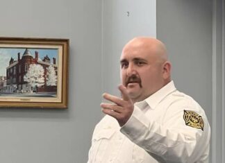 
			
				                                Kyle Carpenter thanks the City of Maysville for his opportunity to step into the role of fire chief for the Maysville Volunteer Fire Department. 
 
			
		